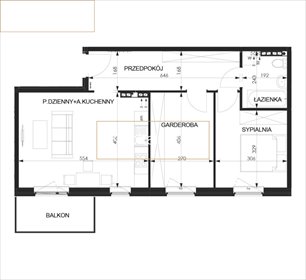 mieszkanie na sprzedaż 59m2 mieszkanie Lutynia