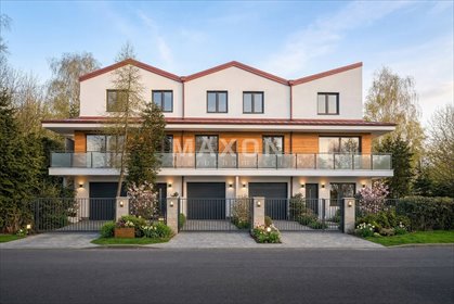 Nowoczesny bliźniak 122 m² z garażem i ogrodem dom Pruszków, Leśmiana