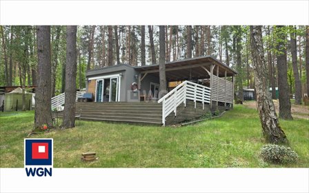Nowoczesny domek nad jeziorem - taras, plaża, komfort dom TARNÓW JEZIERNY, Tarnów Jezierny