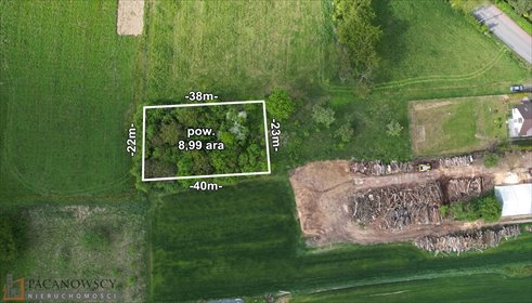 Działka budowlana 899 m2 z mediami, Bolechowice działka Bolechowice