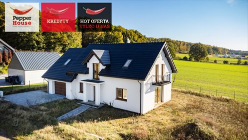 Nowoczesny dom z widokiem na jezioro, 209 m², 1100 m² działki dom Lubkowo, Spokojna