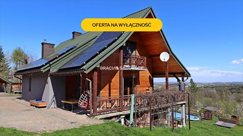 Przestronny dom z tarasem i nowoczesnym ogrzewaniem dom Kamionna