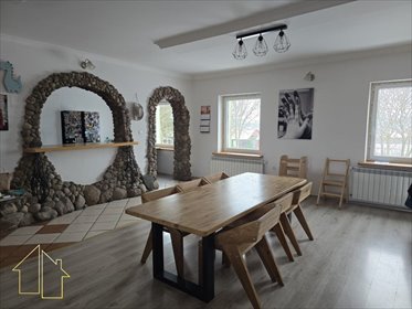 Zapraszam do domu z działalnością 308 m², garaż, altana, 1,4 ha dom Sanniki