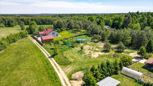 Atrakcyjna działka 4397 m2 pod domy, las, cisza, 30 min Gdańsk działka Graniczna Wieś