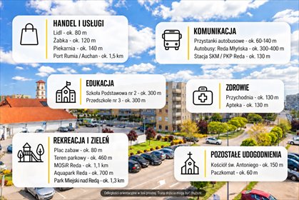 Przestronne 126 m² z garażem w Redzie - zapraszam mieszkanie Reda, Młyńska