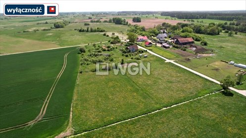 Malownicza działka rolna 0,5 ha w Żelazkach, blisko Ełku działka Żelazki