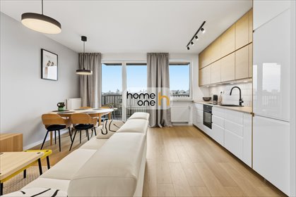 Na sprzedaż nowoczesne 47 m² mieszkanie z panoramicznym widokiem mieszkanie Warszawa, Mokotów, Adama Borkiewicza