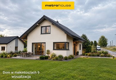 Zapraszam do obejrzenia nowoczesnego domu 90 m² z ogrodem dom Pierściec