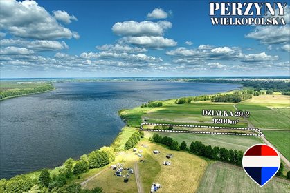 Działka nad Jeziorem Zbąszyńskim z planem rekreacji działka Perzyny