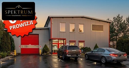 Hala produkcyjno-biurowa 1340 m² z parkingiem i nowoczesnymi instalacjami lokal użytkowy Bytom, Szombierki