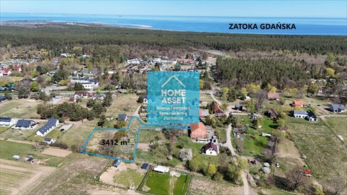 Działka 3412 m² w Mikoszewie nad morzem - zapraszam działka Mikoszewo, Leśna