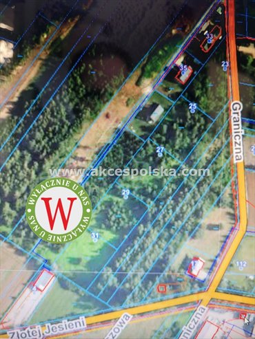 działka na sprzedaż 8400m2 działka Czarnówka, Graniczna