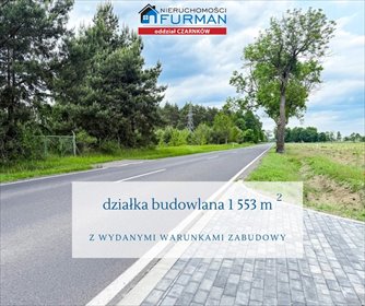 Działka 1553 m² z warunkami zabudowy w Miłkowie działka Miłkowo