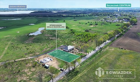 działka na sprzedaż 1202m2 działka Szczecinek, Bugno