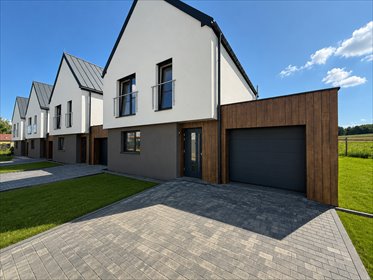 Nowoczesny dom 125m2 z garażem, stan deweloperski. dom Rzeszów, Budziwojska