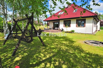 Atrakcyjny dom wolnostojący z garażem i kominkiem dom Szczecin, Płonia