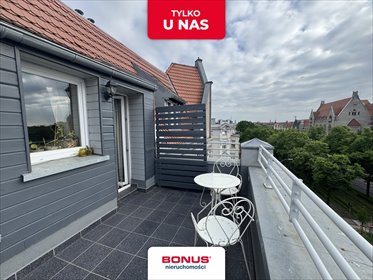 Nowoczesne 2-pokojowe mieszkanie z tarasem w zabytkowej kamienicy mieszkanie Szczecin, Śródmieście-Centrum, al. Piastów