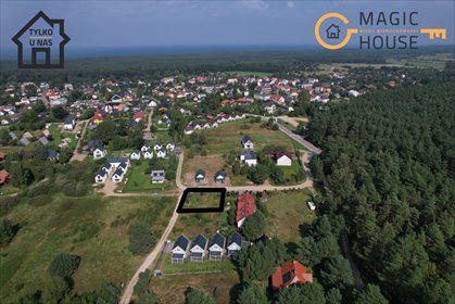 działka na sprzedaż 806m2 działka Białogóra, Kaszubska