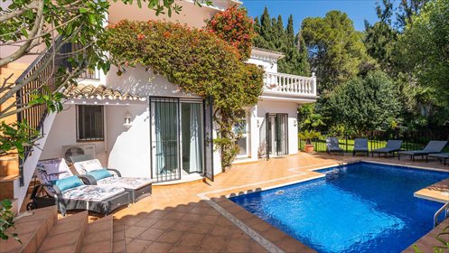 Ekskluzywna vila w Marbella Hill Club z prywatnym basenem. dom Marbella Golden Mile - Marbella Hill Club, Marbella Golden Mile - Marbella Hill Club