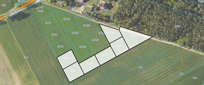 działka na sprzedaż 1026m2 działka Nowogród, Sosnowa