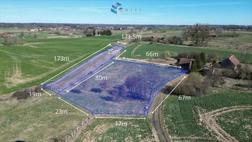 działka na sprzedaż 6414m2 działka Jędrychówko