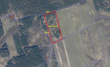 działka na sprzedaż 23100m2 działka Nowe Kurowo