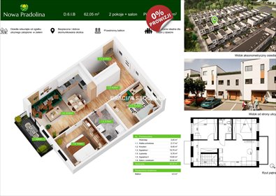 mieszkanie na sprzedaż 62m2 mieszkanie Tarnów, Zabłocie, Skrzyszowska