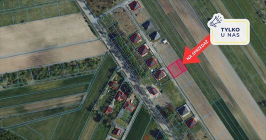 działka na sprzedaż 796m2 działka Mstów, Targowa