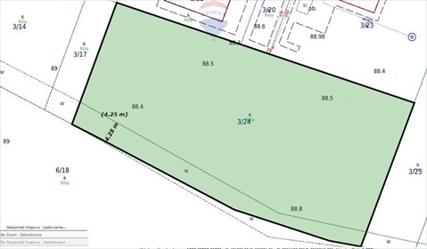 działka na sprzedaż 1994m2 działka Bieniewice, Fiołkowa
