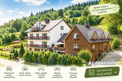 Inwestycyjny obiekt 550 m² z panoramicznym widokiem lokal użytkowy Maków Podhalański