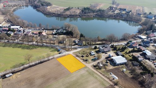 Działka budowlana 1300 m² z warunkami zabudowy, blisko jeziora działka Dobino