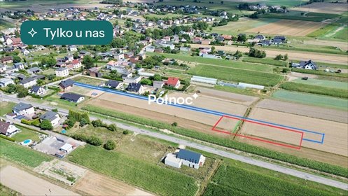 Działka 1200 m² pod dom w spokojnej okolicy Chudowa działka Chudów