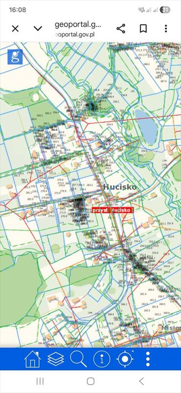 działka na sprzedaż 5100m2 działka Hucisko