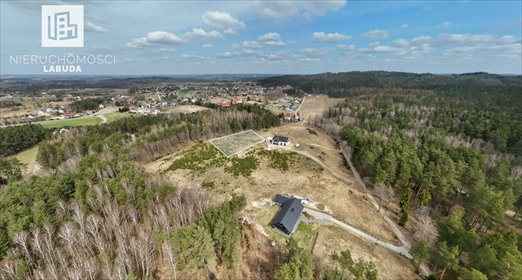 Polecam działkę 2354 m² w Szymbarku z pozwoleniem na dom
 działka Szymbark, Jałowcowa