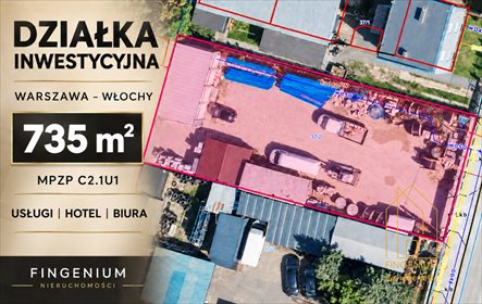 Zapraszam do zakupu działki inwestycyjnej 735 m² w Warszawie działka Warszawa, Bolesława Gidzińskiego