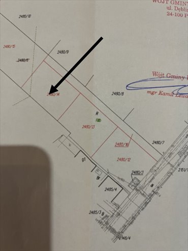 Do sprzedania działka budowlana 801 m² w Gołębiu działka Gołąb