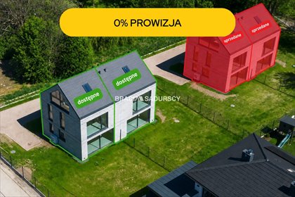 Nowoczesne bliźniaki 89 m2 z ogrodem i garażem dom Kraków, Bieżanów-Prokocim, Bieżanów, Fryderyka Zolla
