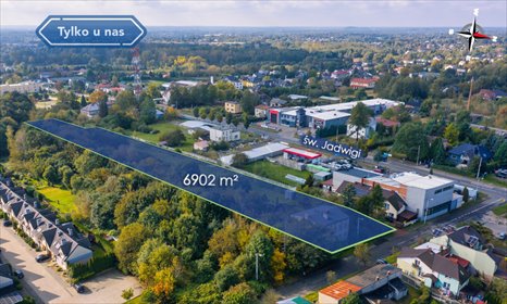 działka na sprzedaż 6902m2 działka Częstochowa, Parkitka, Biskupa Teodora Kubiny