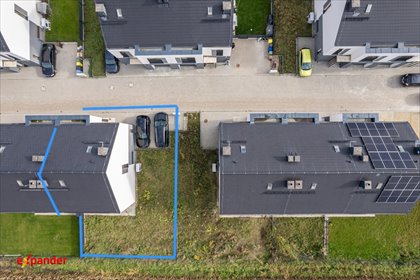 Skrajny segment w Księginicach, 133 m2, garaż, ogrzewanie podłogowe dom Księginice, Rumiankowa