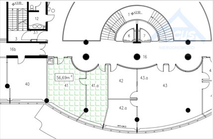 lokal użytkowy na wynajem 58m2 lokal użytkowy Warszawa, Mokotów