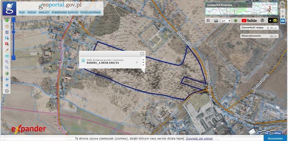 działka na sprzedaż 140309m2 działka Wałbrzych, Piotra Wysockiego
