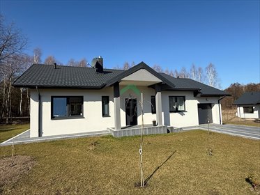 Nowoczesny dom 121 m2 z garażem i tarasem w Rększowicach dom Rększowice