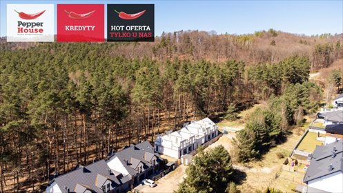 Nowoczesny bliźniak 124m² z ogrodem i garażem dom Reda