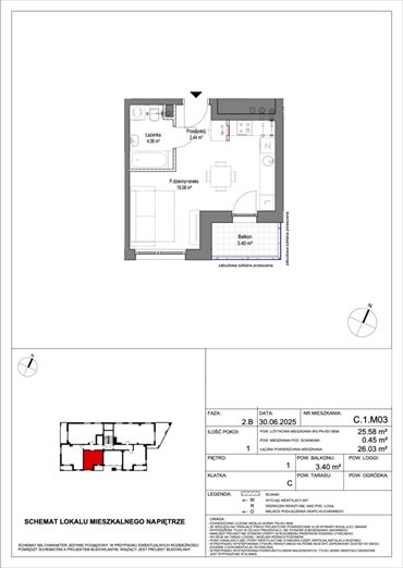 mieszkanie na sprzedaż 26m2 mieszkanie Gdańsk, Zaspa, Leszczyńskich