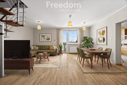 Przestronne 5-pokojowe mieszkanie 126 m² w Józefosławiu. mieszkanie Józefosław, Kwadratowa