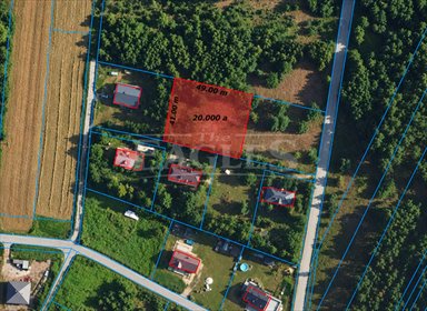 Działka 2000 m² w Wiązownie - spokojna okolica z mediami działka Pęclin