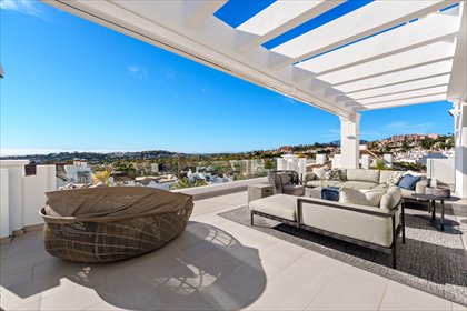 Luksusowy penthouse 445 m² z panoramicznymi widokami mieszkanie Nueva Andalucia - 9 Lions Residences, 9 Lions Residences