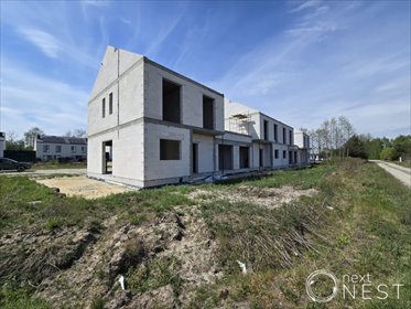 Segment środkowy 138m2 z garażem i ogródkiem, bez PCC dom Wola Gołkowska