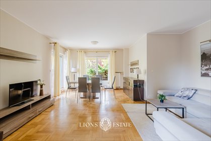 Zapraszam do wynajęcia 120 m² apartamentu z ogrodem 190 m² w Sadybie mieszkanie Warszawa, Mokotów Sadyba, Bolesława Limanowskiego