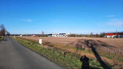 Działka budowlana 1405 m2 w Żeliszowie - uzbrojona i płaska działka Żeliszów